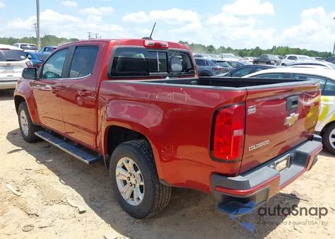 2016 Chevrolet Colorado Lt from USA, damaged, VIN 1GCGSCE3XG1197373